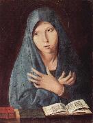 Antonello da Messina Maria der Verkundigung oil on canvas